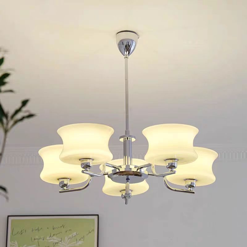 Interior Design Years Of Study - Candelabro Belue, luz de cristal blanco