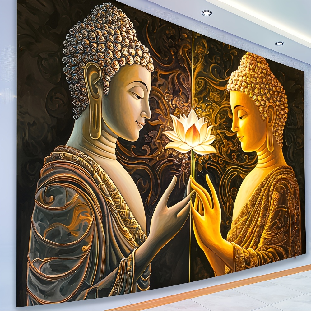 Interior Design Zen Style - Tapiz de pared de loto de