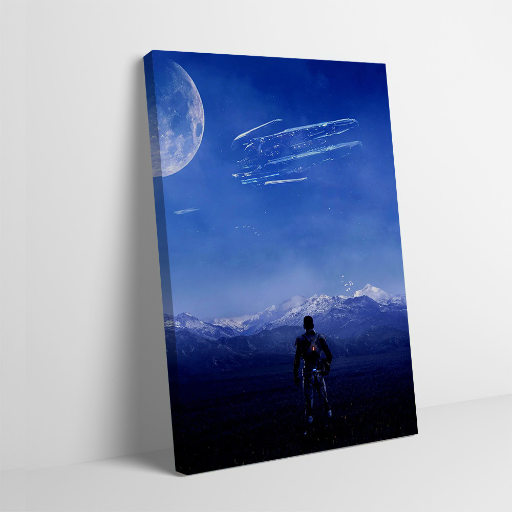 Interior Design House - Póster de Andromeda Mass Effect, lienzo