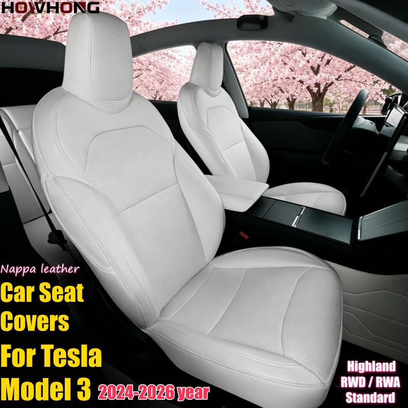 Interior Design Mockup - Funda de Asiento para Tesla Model