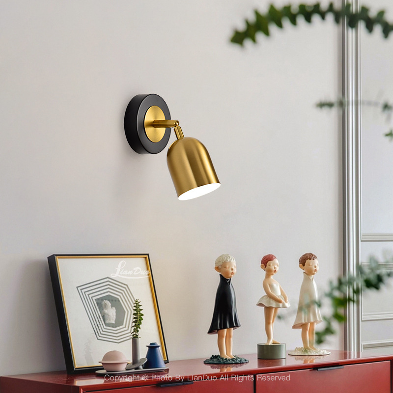 Interior Design Years Of Study - Lámpara de Pared LED Giratoria Moderna