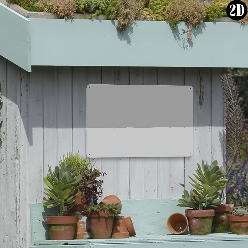 Letrero Metálico Vintage de Mu - Interior Design House reseña y precio