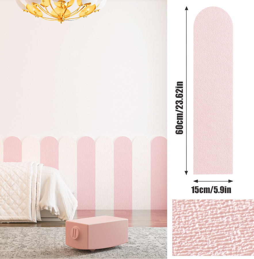 1/3/5 Piezas de Adhesivos de P - Wall Panel 3D Texture reseña y precio