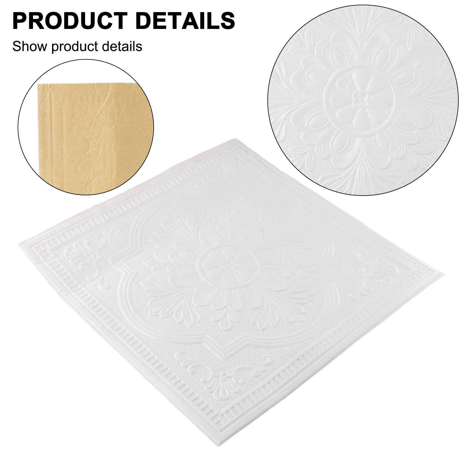 Paneles de Pared de Espuma con - Wall Panel 3D Texture reseña y precio