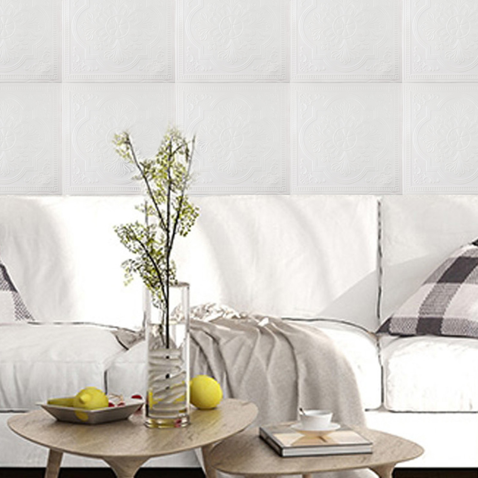 Paneles de Pared de Espuma con - Wall Panel 3D Texture reseña y precio