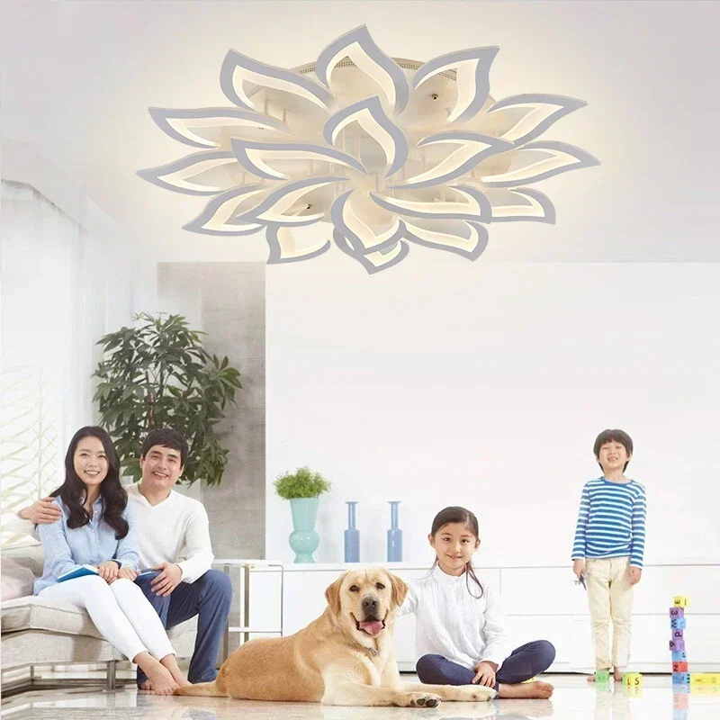 Candelabro de pétalos LED de d - Interior Design Kitchen Modern reseña y precio