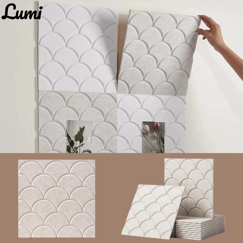Paneles Acústicos Autoadhesivo - Wall Panel 3D Texture reseña y precio