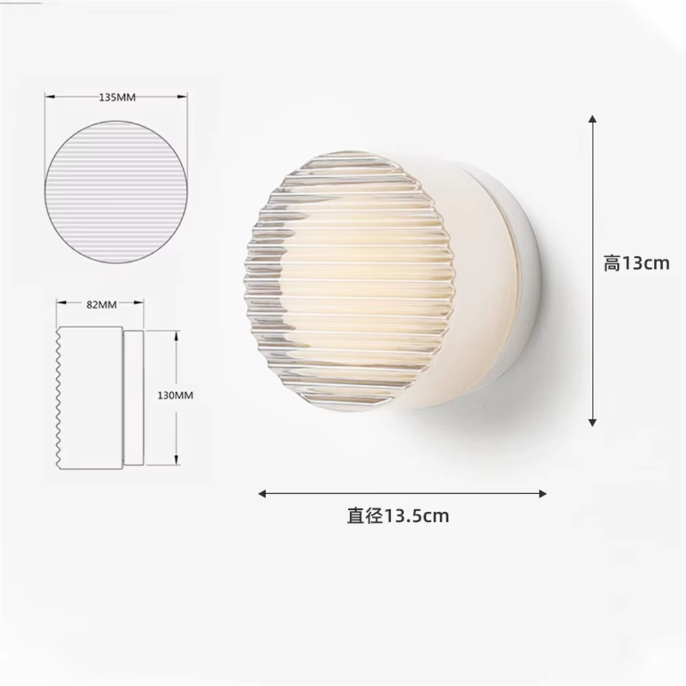 Lámpara de pared Led gris acrí - Interior Design Years Of Study reseña y precio