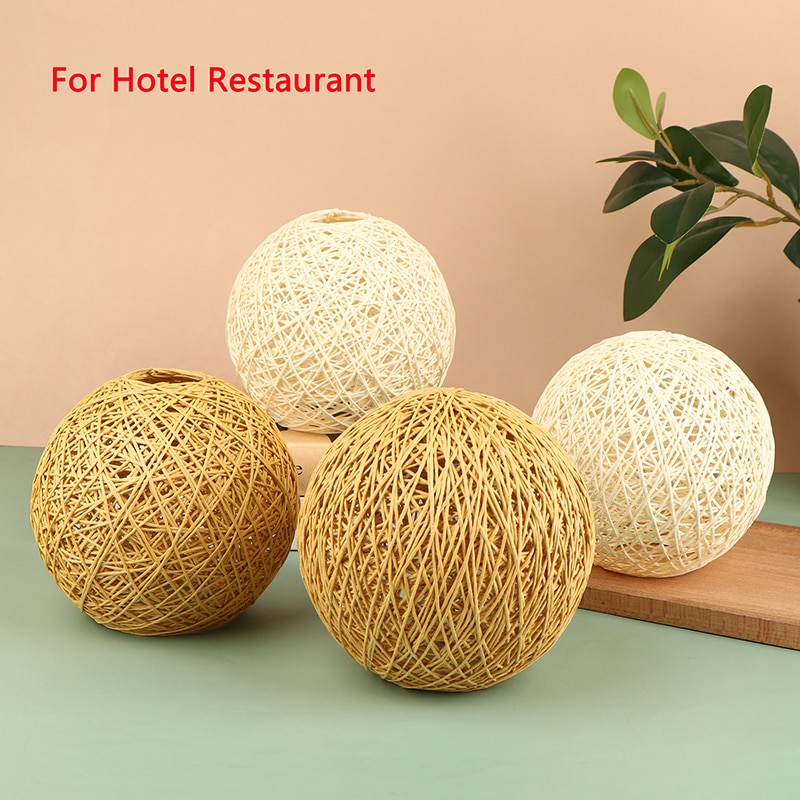 Pantalla de lámpara de mimbre, - Wicker Pendant Shade reseña y precio