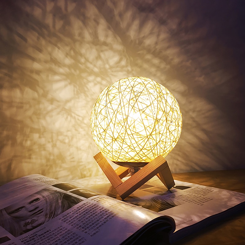 Pantalla de lámpara de mimbre, - Wicker Pendant Shade reseña y precio