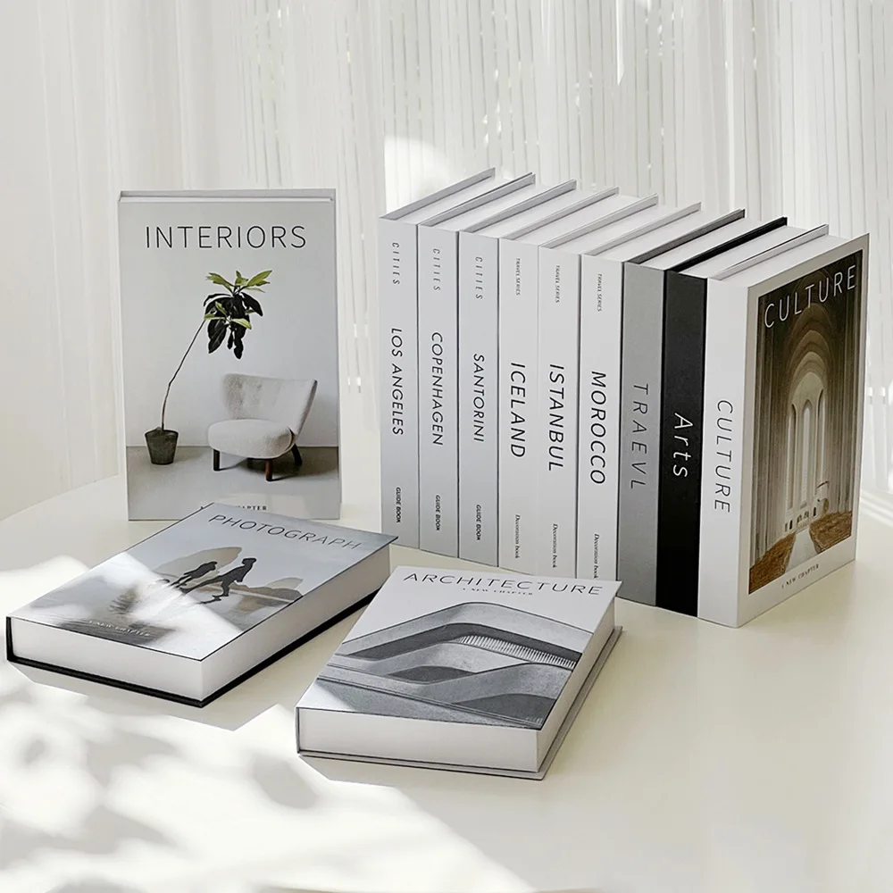 Accesorios de libros falsos de - Interior Design Magazine reseña y precio