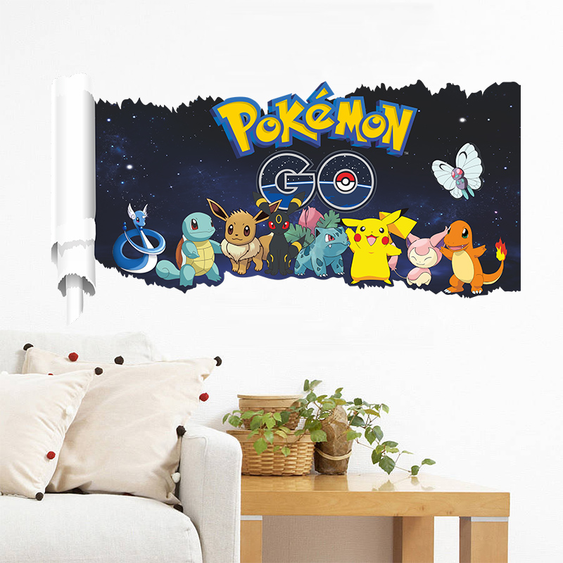 Pegatina de pared de Pokémon P - Interior Design Magazine reseña y precio