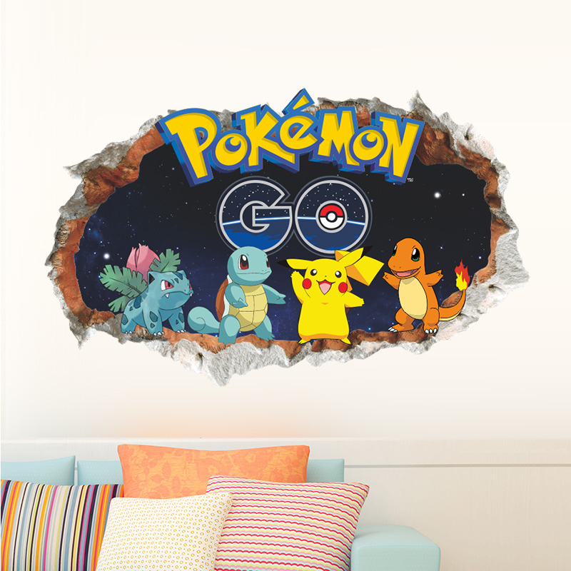 Pegatina de pared de Pokémon P - Interior Design Magazine reseña y precio