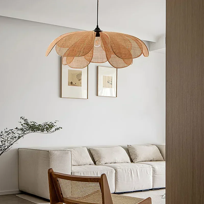 Lámpara Colgante de Mimbre Jap - Interior Design Zen Style reseña y precio