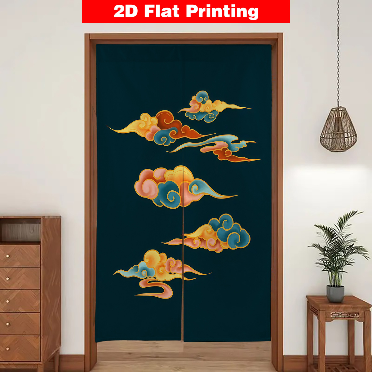 Cortina Japonesa para Puerta,  - Interior Design Zen Style reseña y precio