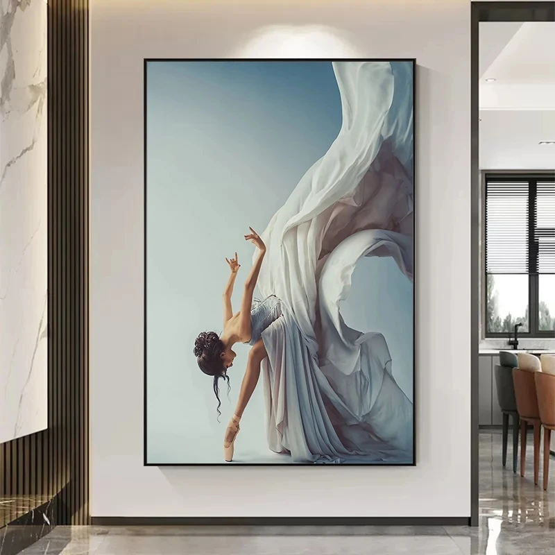 Pintura en lienzo de chica bai - Interior Design House reseña y precio