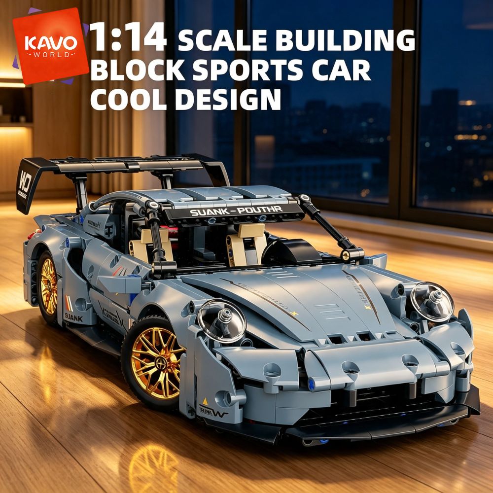 KAVOWORLD 973 piezas de bloque - Interior Design And Build reseña y precio
