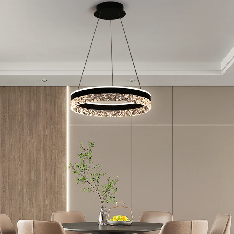 Lámpara colgante LED de crista - Interior Design Kitchen Modern reseña y precio