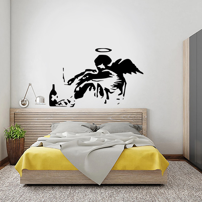Calcomanías de pared de Graffi - Interior Design Magazine reseña y precio