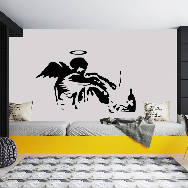 Calcomanías de pared de Graffi - Interior Design Magazine reseña y precio